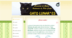 Desktop Screenshot of gato-britanico.com